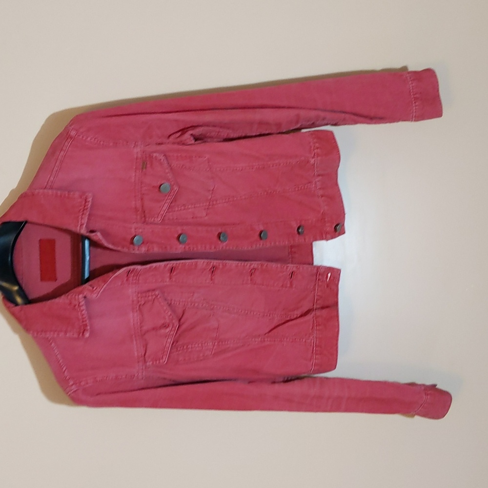 French Connection Pink Corduroy Jacket Valentines Day! - Picture 10 of 16